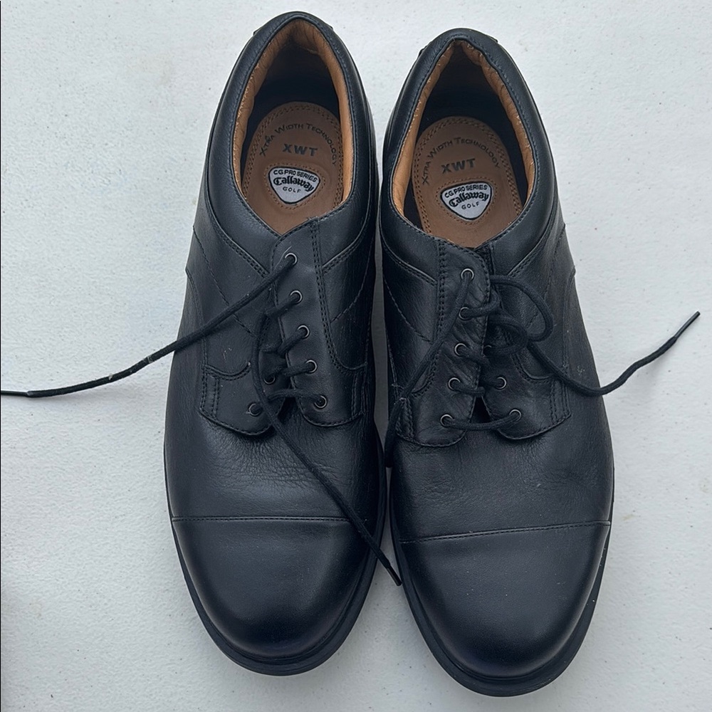 Callaway Black Athletic Shoes with Lace-Up Design